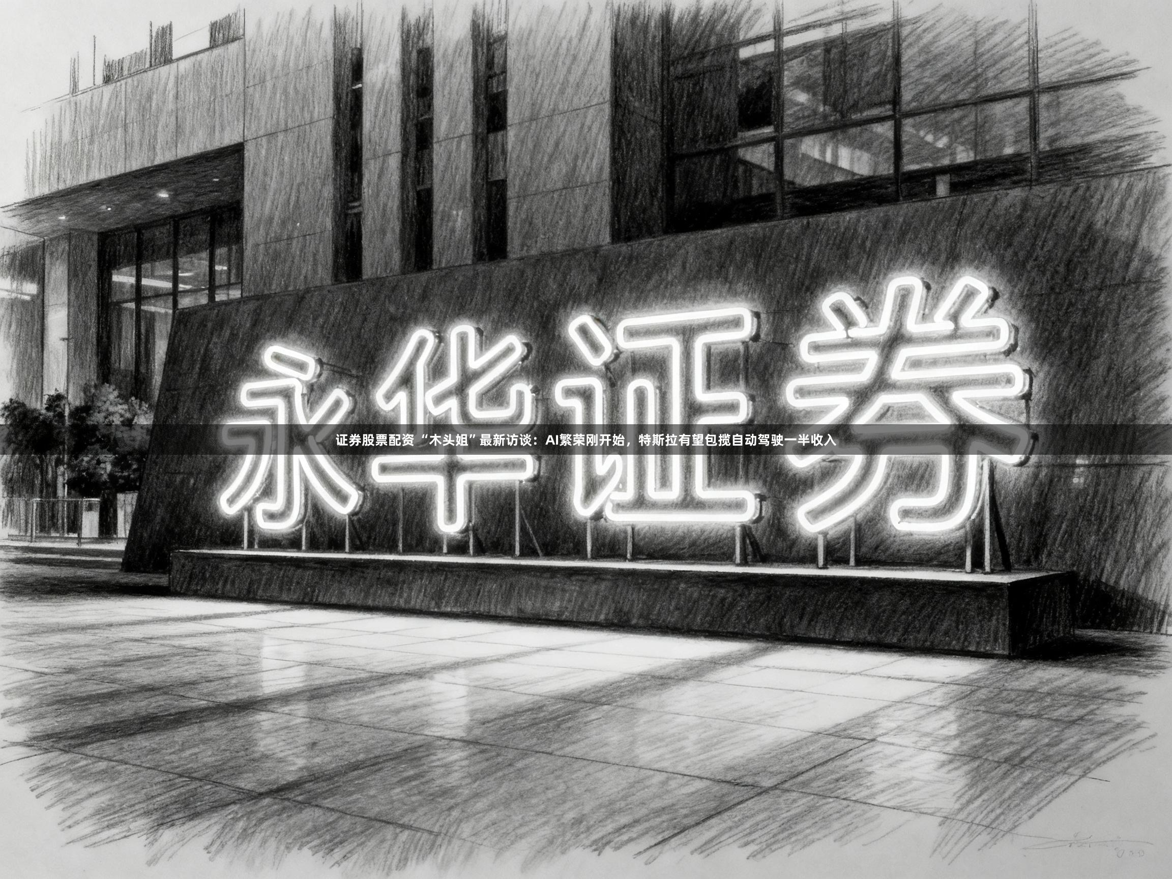 证券股票配资 “木头姐”最新访谈：AI繁荣刚开始，特斯拉有望包揽自动驾驶一半收入